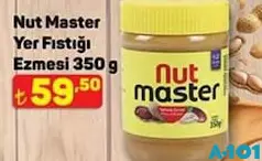 NUT MASTER YERFISTIĞI EZMESİ 350 G fiyat ve kampanya bilgisi